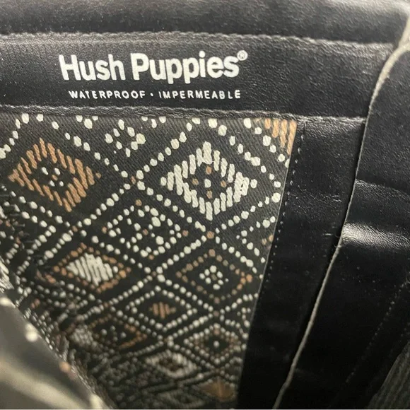 Hush puppies riding boots knee high black leather woman’s 9 wide - Picture 7 of 7